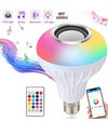 LED 12-Color Smart Light with Bluetooth Speaker